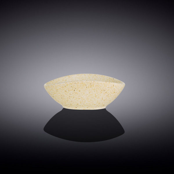 Блюдо овальне глибоке Wilmax Sandstone 8х6х3 см (WL-661317/A) фото 2