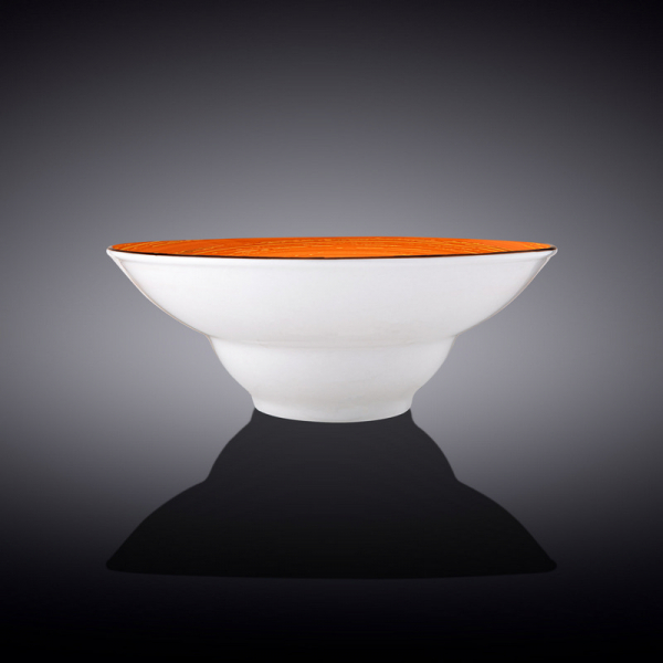 Тарелка глубокая Wilmax Spiral Orange 20 см, 800 мл (WL-669322/A) фото 2