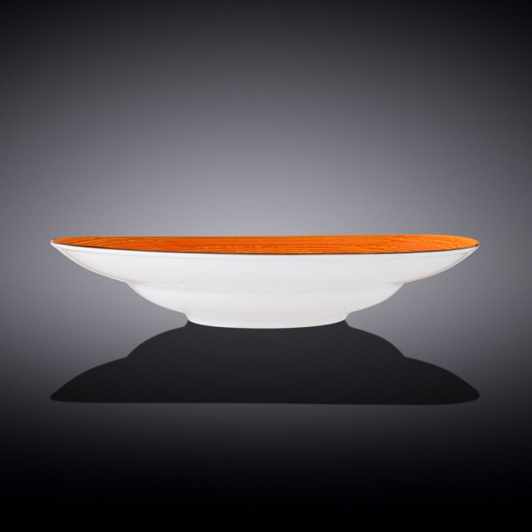Тарілка глибока Wilmax Spiral Orange 25,5 см, 350 мл (WL-669327/A) фото 2