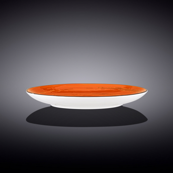 Тарілка кругла Wilmax Spiral Orange 20,5 см (WL-669312/A) фото 2