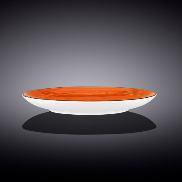 Тарілка кругла Wilmax Spiral Orange 23 см (WL-669313/A) фото 2