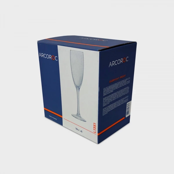 Набір келихів для шампанського Arcopal Vina 190 мл 6 шт. (L1351) фото 2