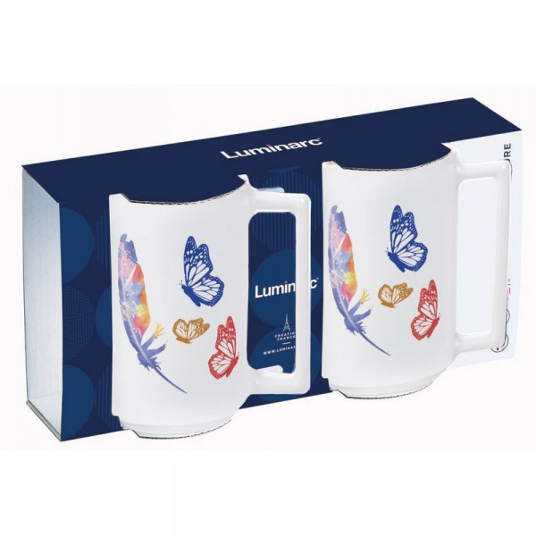 Набір кухолів Luminarc A La Bonne Butterfly 380 мл 2 шт. (Q6425) фото 2