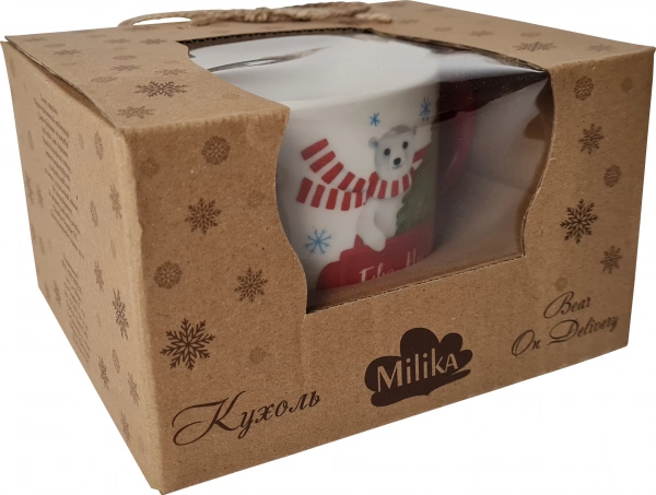 Кружка Milika Bear On Delivery 410 мл (М0520-FT21141-1) фото 2