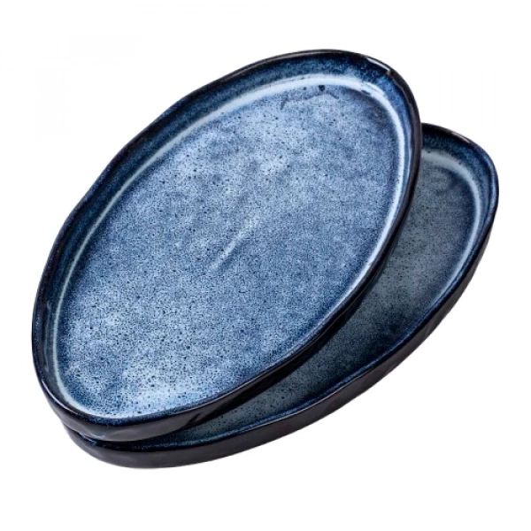 Рибниця Покутська Кераміка Росохан синя 29см (R070205) фото 2