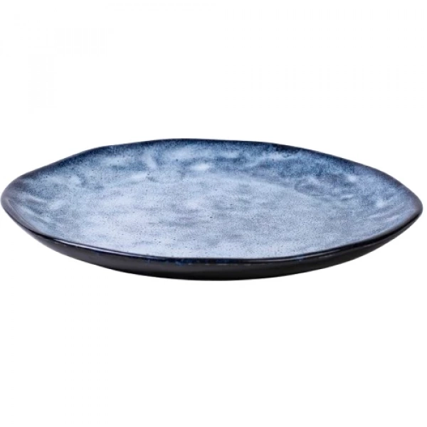 Тарілка обідня Покутська Кераміка Росохан синя 21см (R030105) фото 2