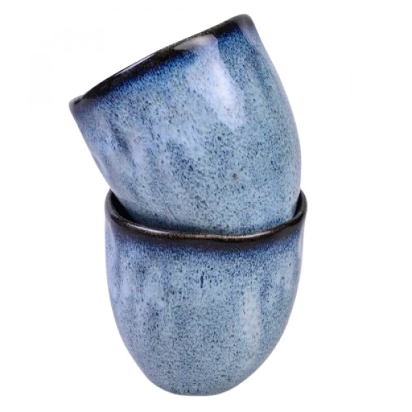 Чарка Покутська Кераміка Росохан синя 0,4л (R100305) фото 2