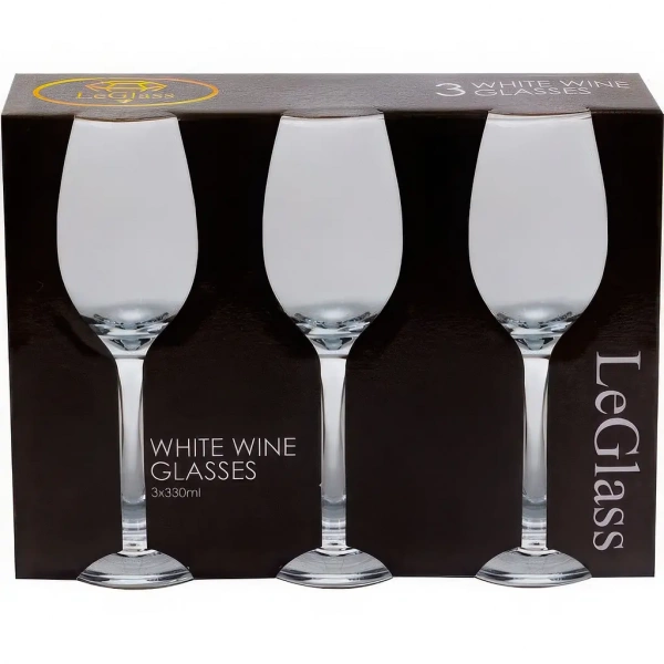 Набір з 3 келихів для вина LeGlass 330мл (602-002) фото 2