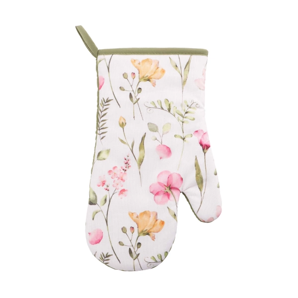 Рукавичка кухонна Ardesto Spring Flowers 18х30см білий (ART05FL) фото 2