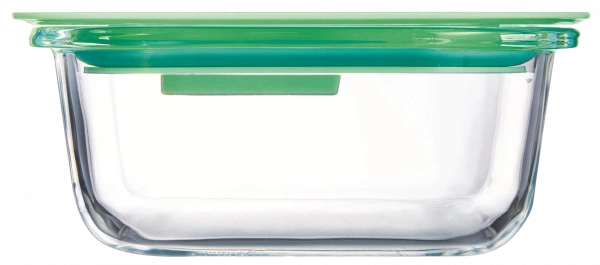 Ємність для їжі квадратна Luminarc UniqueBox Green 530 мл (V7336) фото 3