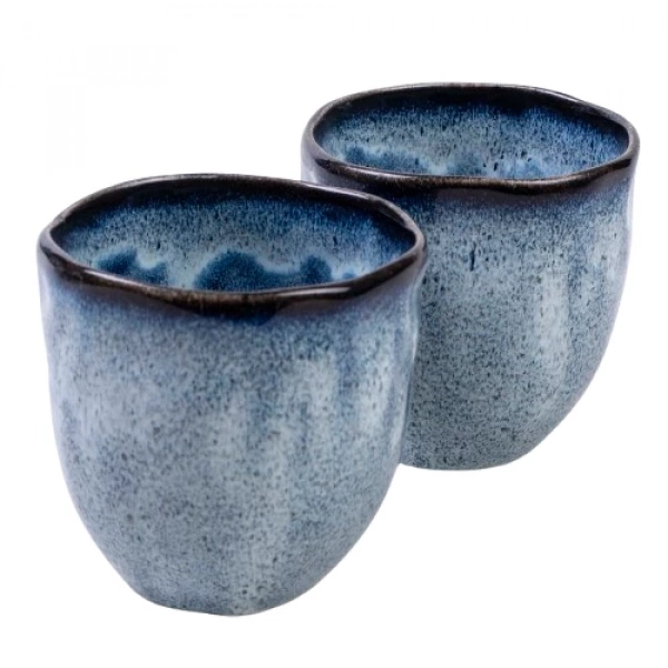 Чарка Покутська Кераміка Росохан синя 0,4л (R100305) фото 3