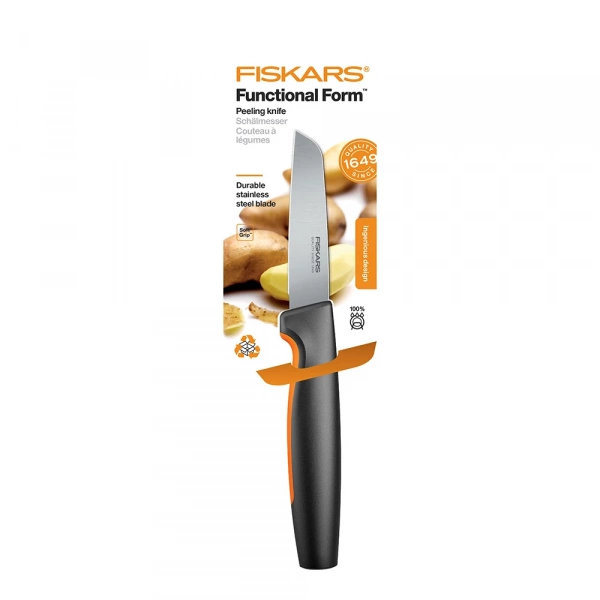 Кухонний ніж для овочів прямий Fiskars Functional Form, 8 см (1057544) фото 3