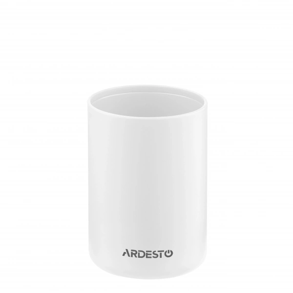 Набір для ванної кімнати Ardesto Minimalism 360мл 3пр білий (AR0720BS) фото 4