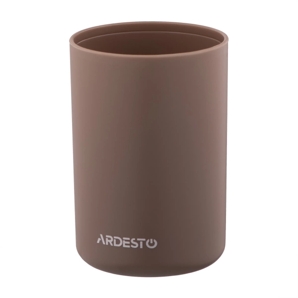 Набір для ванної кімнати Ardesto Minimalism 360мл 3пр тауп (ARHB3110WB) фото 4