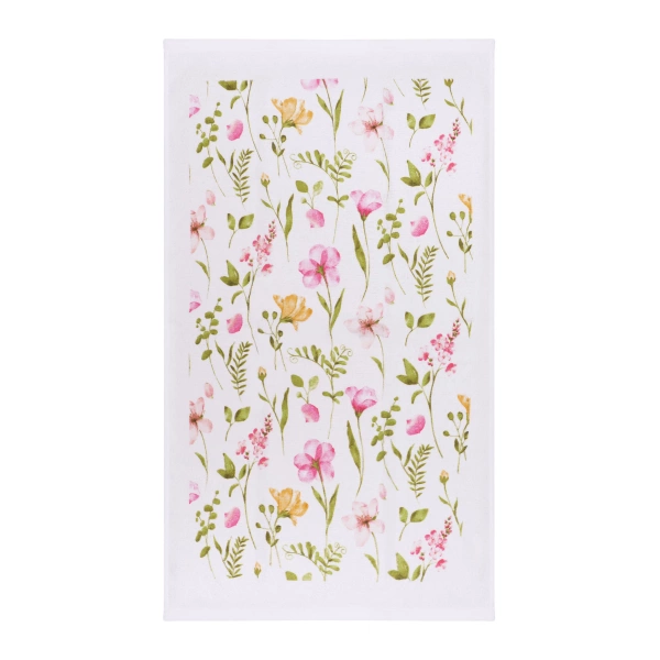 Набір рушничків кухонних Ardesto Spring Flowers 38х63см 2шт білий (ART3863FL) фото 4