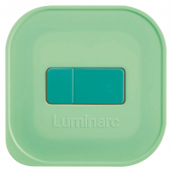 Ємність для їжі квадратна Luminarc UniqueBox Green 530 мл (V7336) фото 4