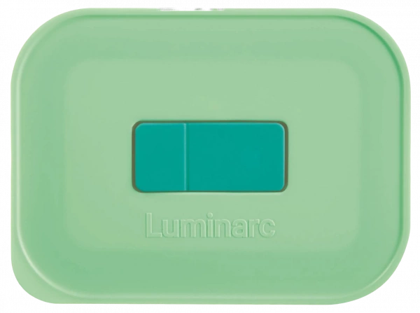 Ємність для їжі прямокутна Luminarc UniqueBox Green 630 мл (V7333) фото 3