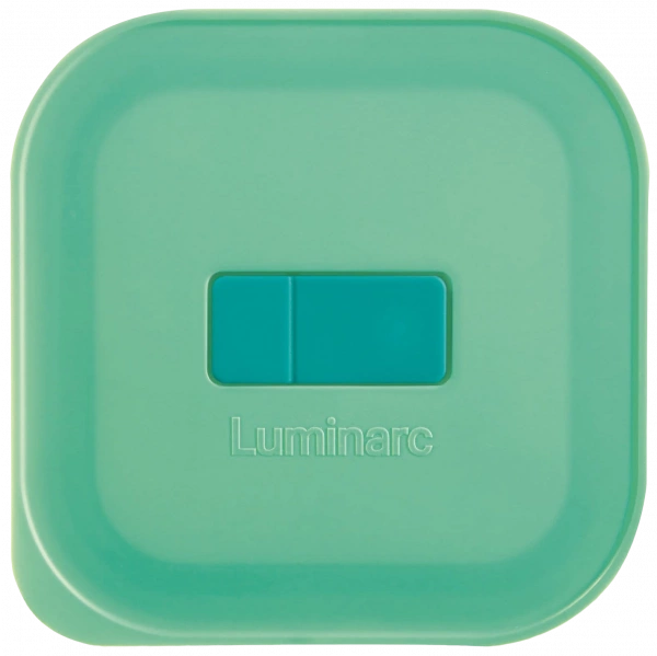 Ємність для їжі квадратна Luminarc UniqueBox Turquoise 1100 мл (V7338) фото 3
