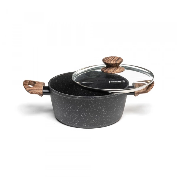 Каструля кована з кришкою Hölmer Natural 2,5л (CR-1325-FAMWL) фото 3