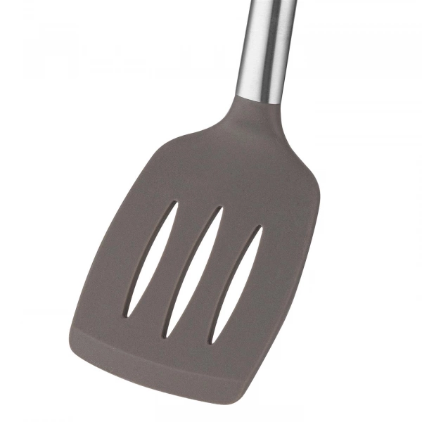 Лопатка с прорезями метал с силиконом Florina LAVA 33см (4Ł0090) фото 5