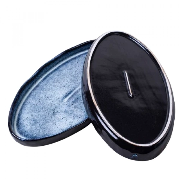 Рибниця Покутська Кераміка Росохан синя 29см (R070205) фото 4