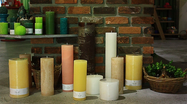 Свічка парафінова циліндр біла Candy Light C0715/1-1.1 (C0715/1-1.1 біла) фото 4