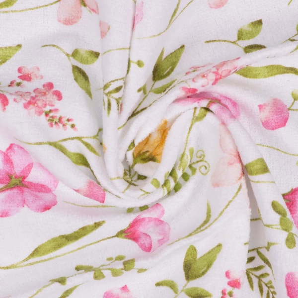 Набір рушничків кухонних Ardesto Spring Flowers 38х63см 2шт білий (ART3863FL) фото 6