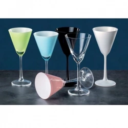 Набір келихів для мартіні еспресо Bohemia Pralines Pink 90мл - 4шт (b40916-D5250)