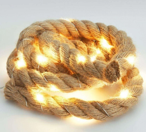 Світильник на мотузці 20 теплих білих світлодіодів Koopman120см (AXS501100) фото 2