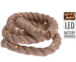 Світильник на мотузці 20 теплих білих світлодіодів Koopman120см (AXS501100)