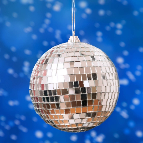 Куля дзеркальна срібна Koopman 10см (CAA114320) фото 4