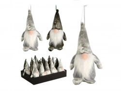 Прикраса підвісна Koopman Гном 18см mix (ANM221780)