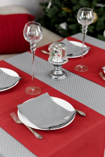 Прованс.Доріжка Merry Christmas червона 40x140см (31478) фото 3