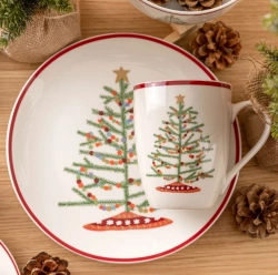 Тарілка десертна Florina New Year 20см (2T2123)