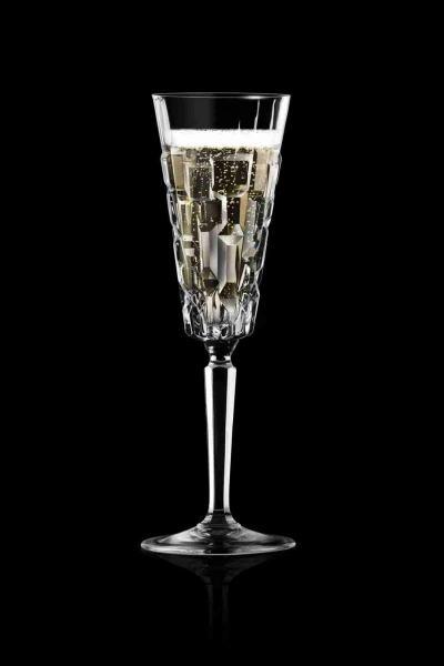 Набір келихів для шампанського RCR ETNA 190 мл 6шт (27437020006) фото 4