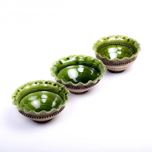 Миска-хвилівка Покутська Кераміка Шляхтянський 0,5л (S0401) фото 2