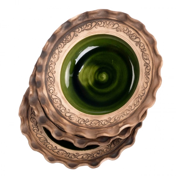 Тарілка глибока Покутська Кераміка Шляхтянський 20см (S050104) фото 3