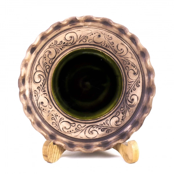 Тарілка десертна Покутська Кераміка Шляхтянський 20см (S0501) фото 3