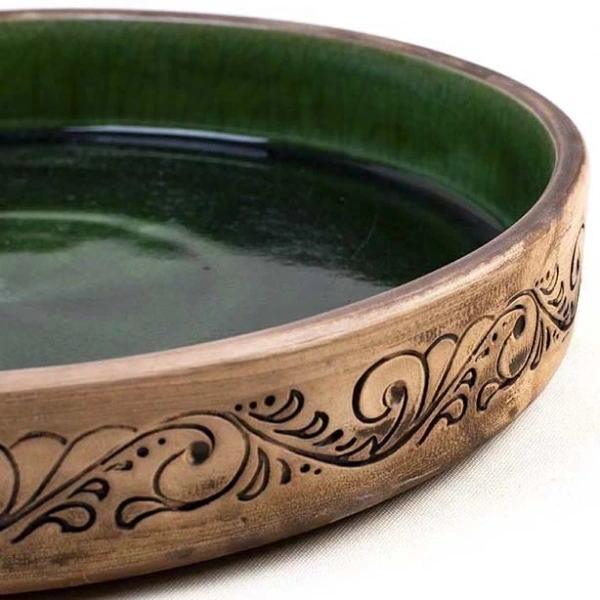 Таця Покутська Кераміка Шляхтянський 25см (S050205) фото 2