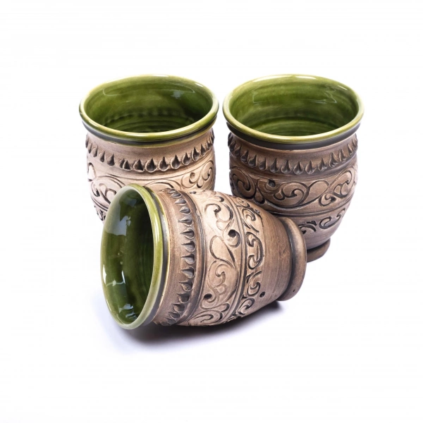 Узварка без ручки Покутская Керамика Шляхтянский 0,25л (S060103) фото 2