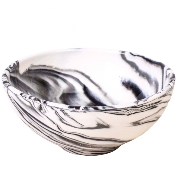 Миска треугольная Покутская Керамика Нерикоми серая 0,3л (N02010708) фото 4