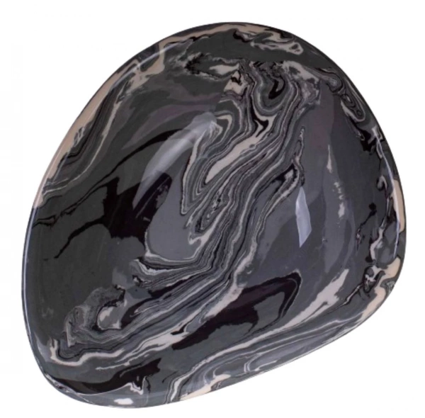 Миска трикутна Покутська Кераміка Нерікомі сіра 0,5л (N02020708) фото 2