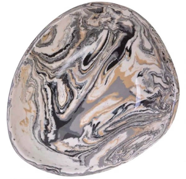 Миска треугольная Покутская Керамика Нерикоми серая 1,1л (N02040708) фото 2