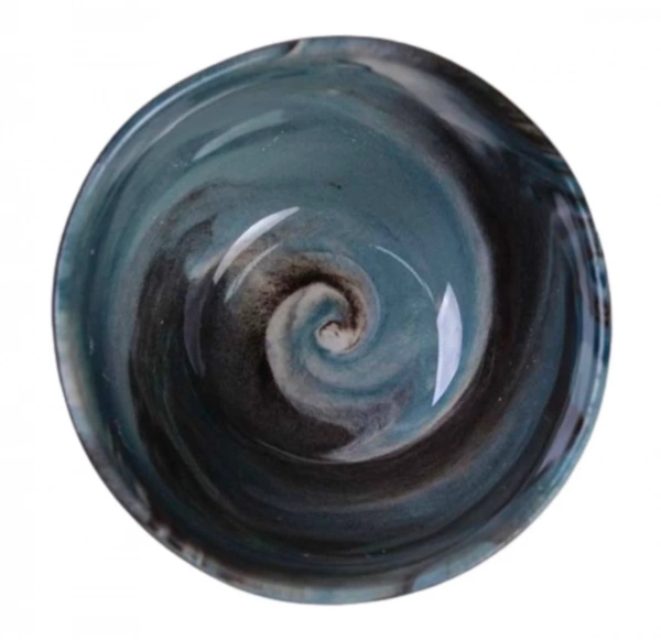 Піала Покутська Кераміка Нерікомі блакитна 0,25л (N01010608) фото 2