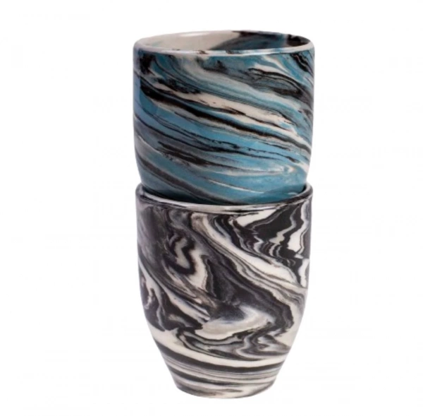 Стакан Покутська Кераміка Нерікомі сірий 0,25л (N01010507) фото 3