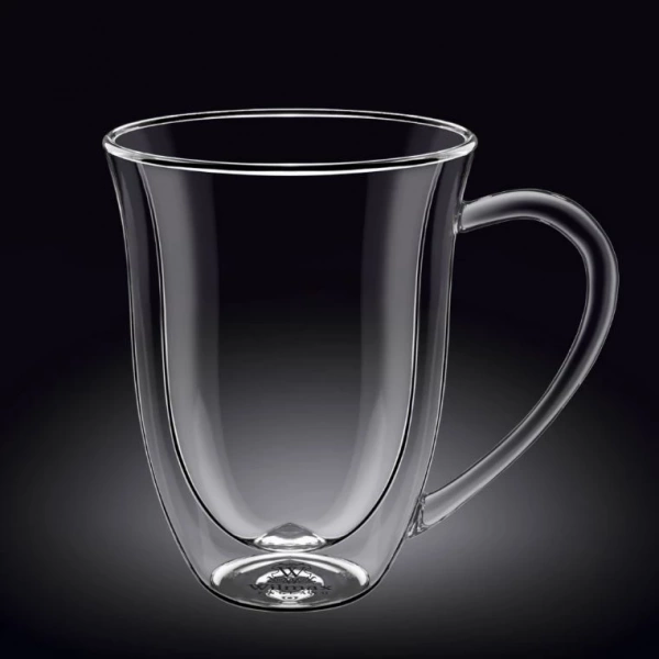 Кухоль тюльпан з подвійним дном Wilmax Thermo 400мл (WL-888727 / A) фото 4