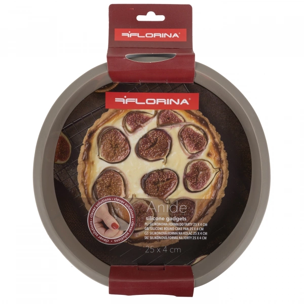 Форма для випічки силікон кругла Florina Anide d=25 (4F1112) фото 4