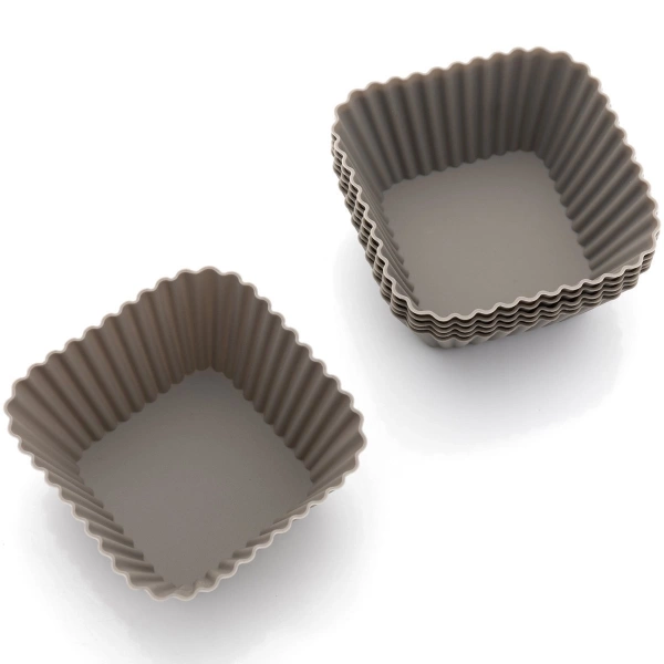 Набір форм для випічки мафінів силікон Florina Anide 6шт mix (4F1205) фото 3