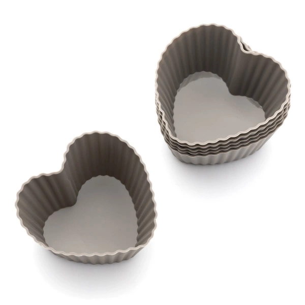 Набір форм для випічки мафінів силікон Florina Anide 6шт mix (4F1205) фото 4