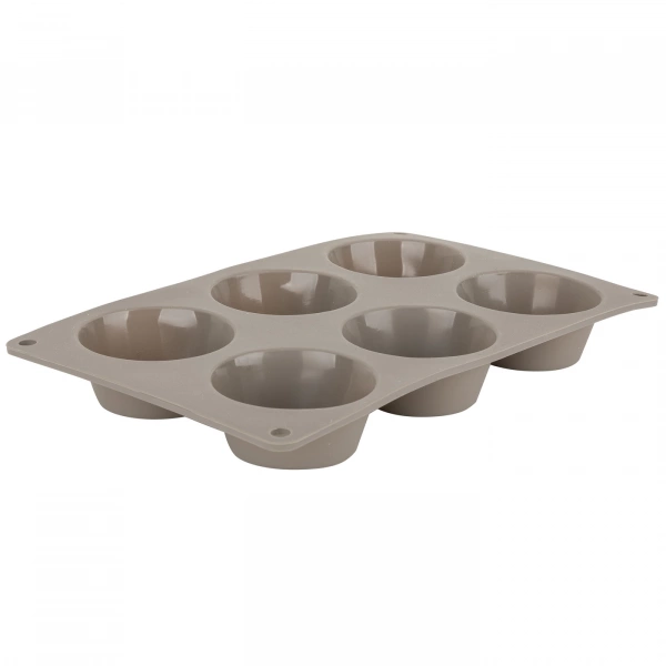 Форма для випічки мафінів прямокутна силікон Florina Anide на 6шт (4F1607) фото 4